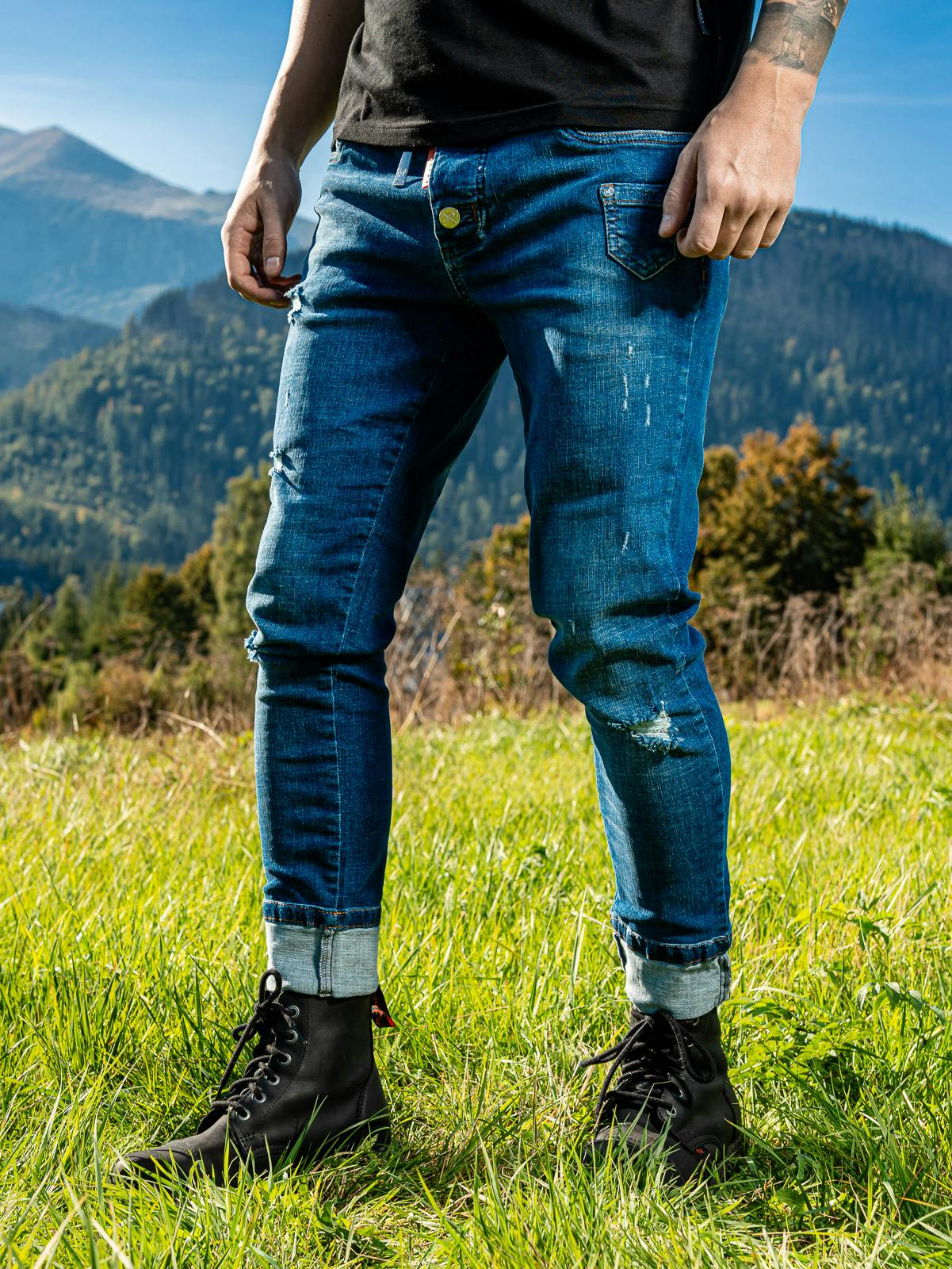 JEANS HANGDOG BLUE WDR