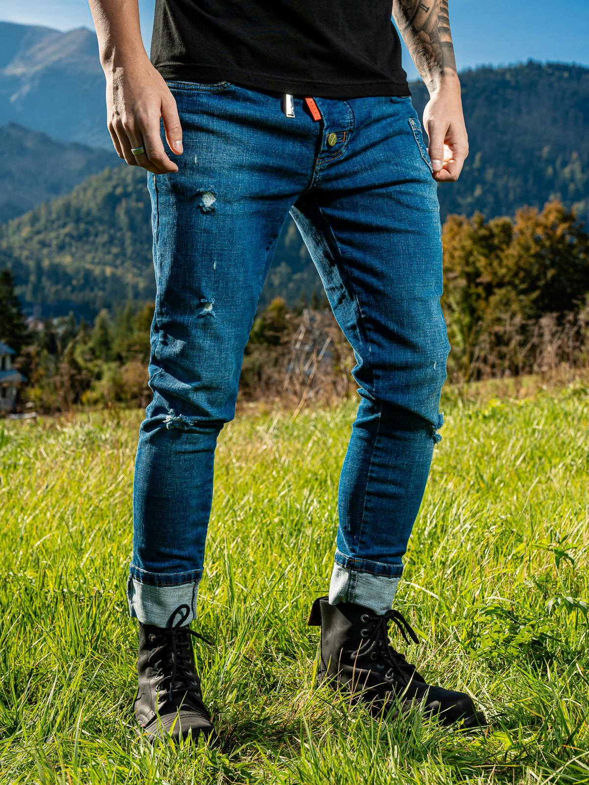 JEANS HANGDOG BLUE WDR